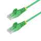 StarTech.com N6PAT25CMGNS cable de red Verde 0,25 m Cat6 U/UTP (UTP)